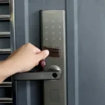 Cerradura Inteligente Negra Digital